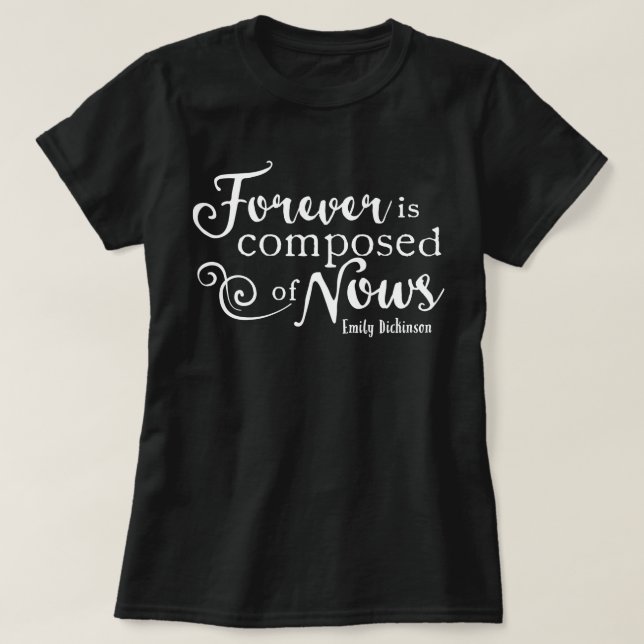 T-shirt Pour Toujours Est Composé De Nows (Design devant)