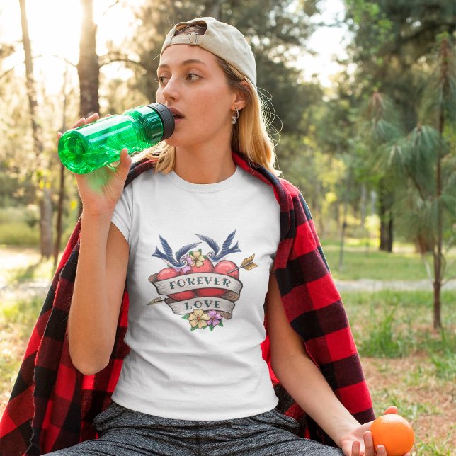 T-shirt pour toujours l'amour (Créateur téléchargé)