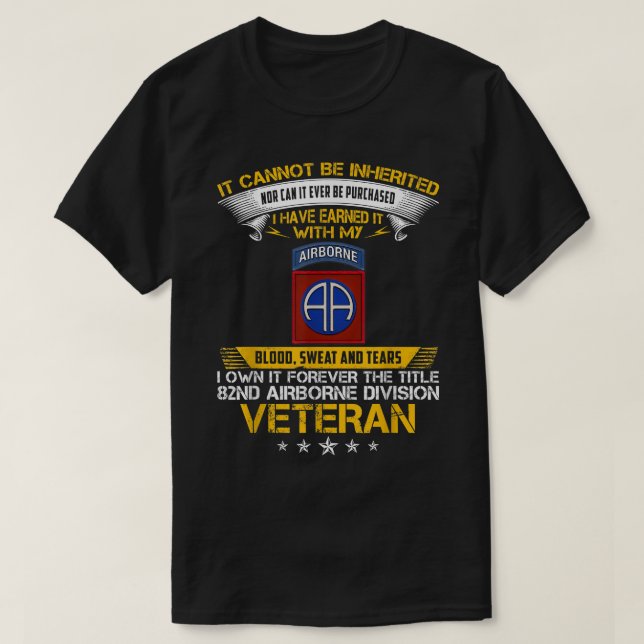 T-shirt Pour Toujours Le Titre 82E Vétérinaire De La Divis (Design devant)