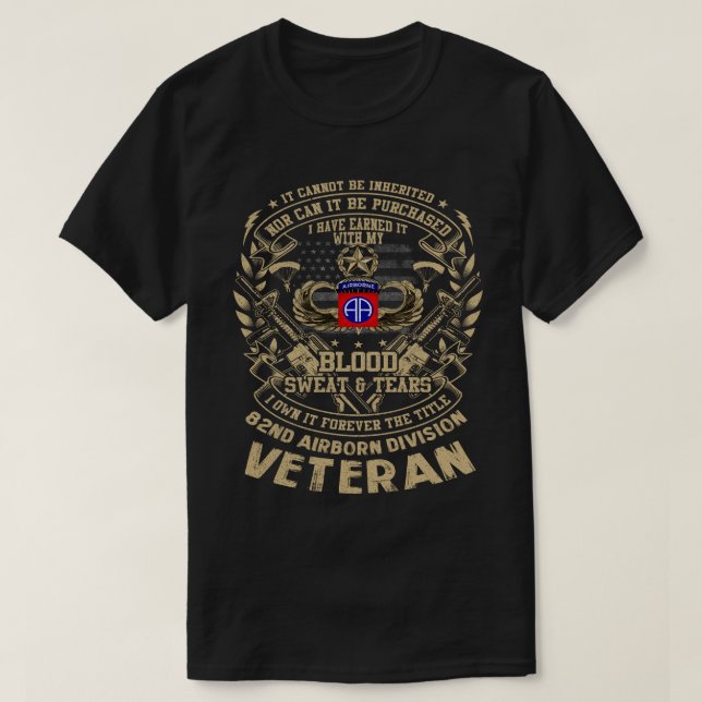 T-shirt Pour Toujours Le Titre 82E Vétérinaire De La Divis (Design devant)