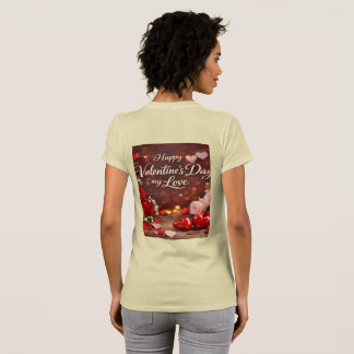 T-Shirt 'Pour toujours mon Valentin'