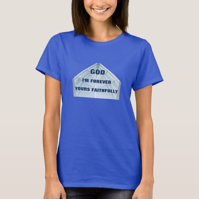 T-shirt pour toujours (sombre) (Devant)