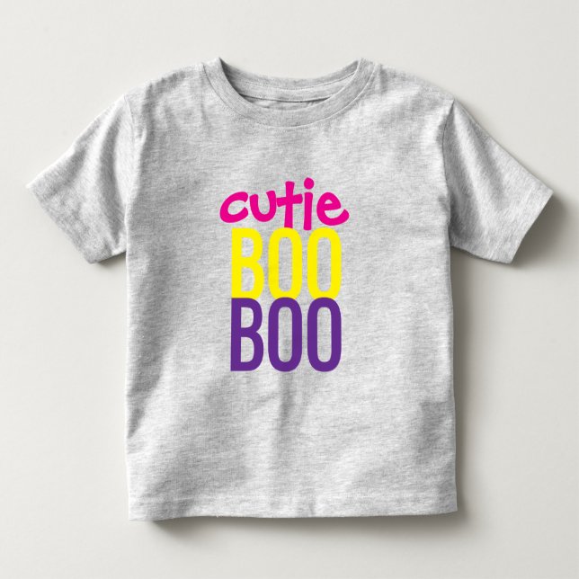 T-shirt pour tout-petit : HALLOWEEN Cutie Boo #8 (Devant)