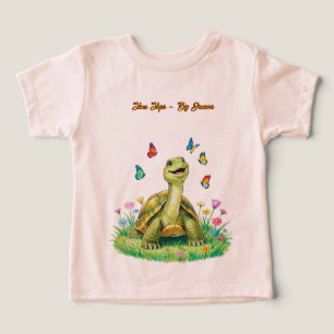 T-shirt pour tout-petit Tortue Mignonne