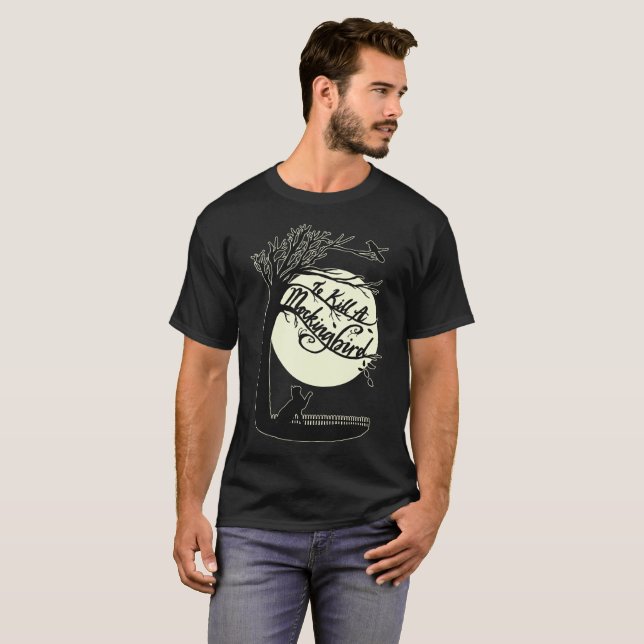 T-shirt Pour tuer l'oiseau moqueur d'A (Devant entier)