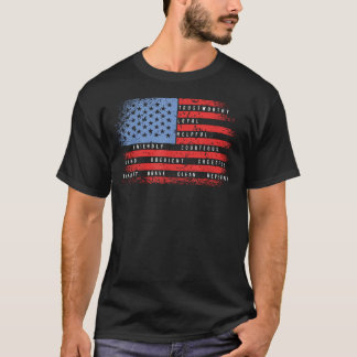 T-shirt Pour un camping nature