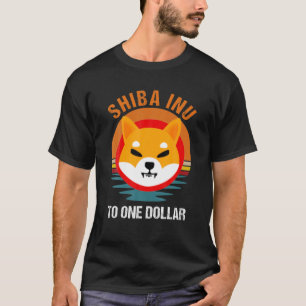 T-shirt Pour Un Dollar, Chib Shiba Inu Chib Coin Hommes Cr