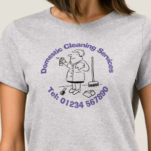 T-shirt Pour un nettoyeur - Services de nettoyage domestiq
