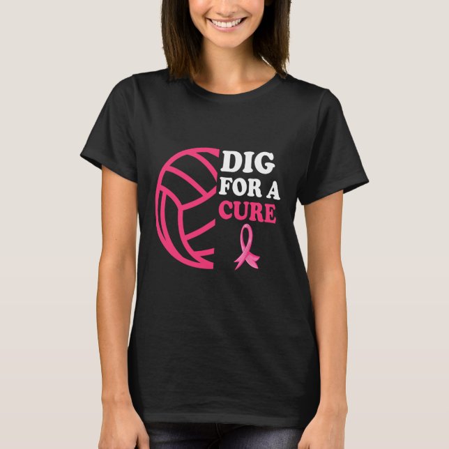 T-shirt Pour Une Sensibilisation Cure Au Cancer Du Sein Vo (Devant)