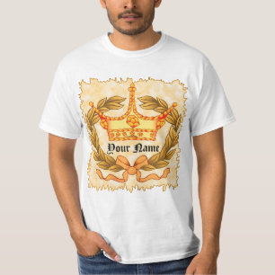 T-shirt Pourcentage King Crown Papa