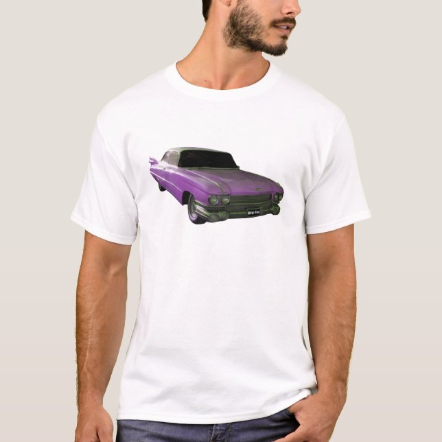 T-shirt Pourpre 1959 de Cadillac (Devant)