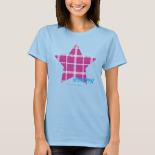 T-shirt Pourpre 3 de plaid