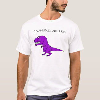 T-shirt Pourpre de Grumpasaurus Rex