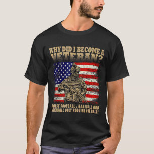 T-shirt Pourquoi Est-Ce Que Je Suis Devenu Un Vétérinaire 