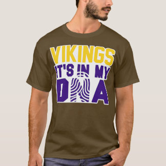 T-shirt Pourquoi Les Vikings Sont-Ils De La Couleur Violet
