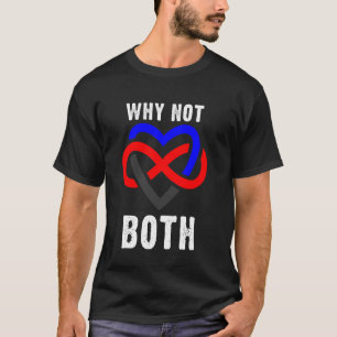 T-shirt Pourquoi pas les deux Polyamory Infinity Heart Pri
