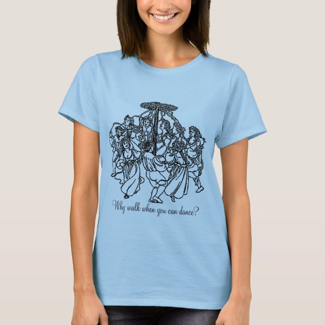 T-shirt Pourquoi promenade ? (Devant)