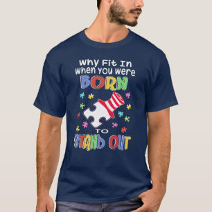T-shirt Pourquoi S'adapter Au Père De L'autisme Anniversai