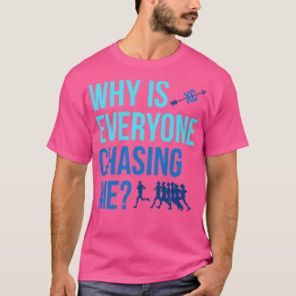 T-shirt Pourquoi tout le monde me chasse Cross Country XC