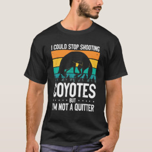 T-shirt Pourrait Cesser De Tirer Coyotes Coyote Trapper Co