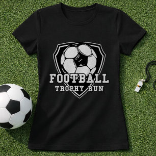 T-shirt Poursuite du Trophée de Football Badge Crête de Fo