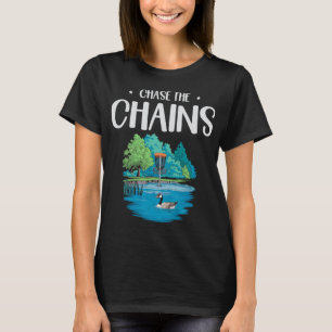 T-shirt Poursuivre les chaînes de Disc Golf Scenic Nature 