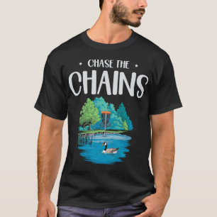 T-shirt Poursuivre les chaînes de Disc Golf Scenic Nature 