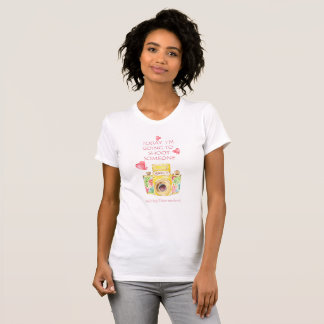 T-shirt Pousse de photographe quelqu'un