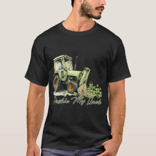 T-shirt Pousser Ma Chance St Patrick's Day Tracteur Chance