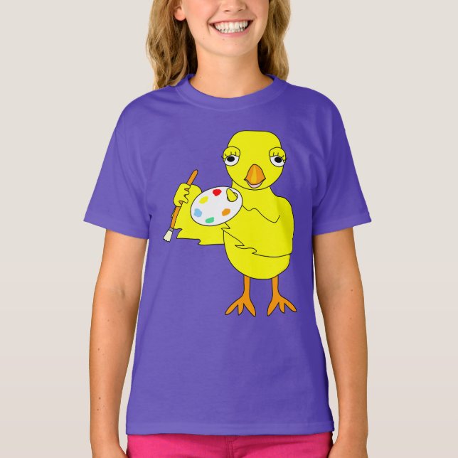 T-shirt Poussette artistique (Devant)