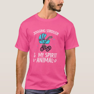 T-shirt Poussette de Jogging Baby Running Buggy Workout Ca