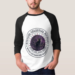 T-shirt Poussière d'étoiles & Chats noirs Alchimie céles