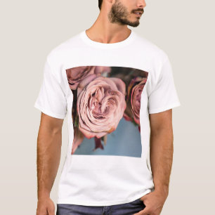 T-shirt poussiéreux-rose