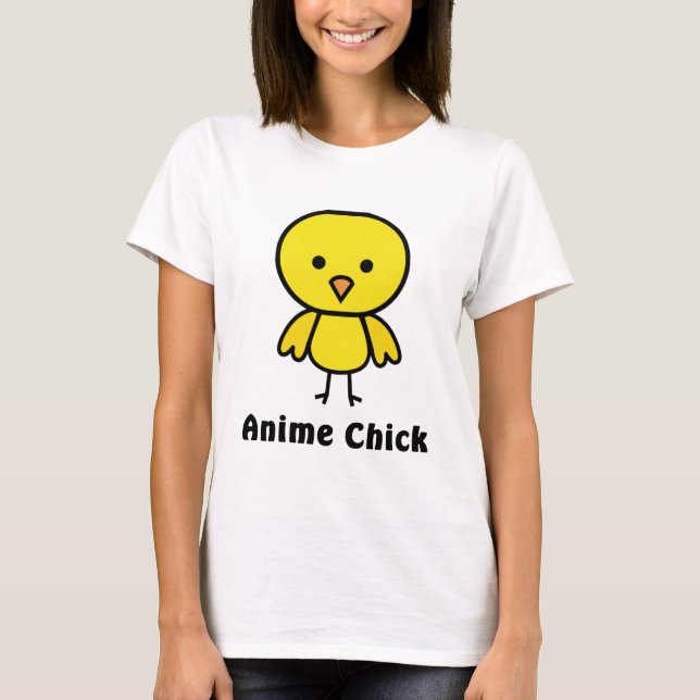 T-shirt Poussin d'Anime (Devant)