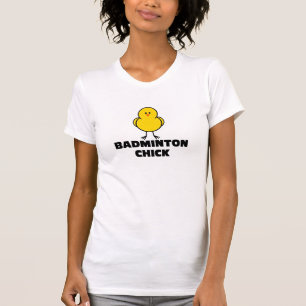 T-shirt Poussin de badminton