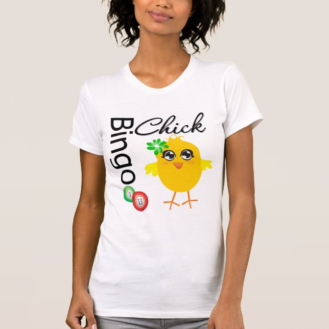 T-shirt Poussin de bingo-test (Devant)