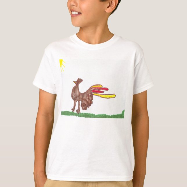 T-shirt Poussin de Brinlies (Devant)