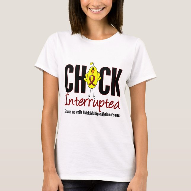 T-shirt Poussin de myélome multiple interrompu (Devant)