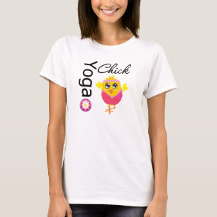 T-shirt Poussin de yoga