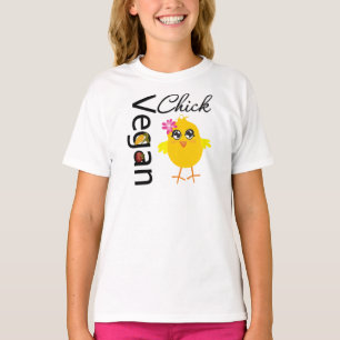 T-shirt Poussin végétalien
