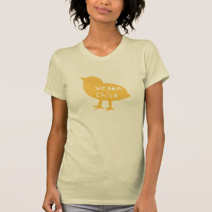 T-shirt Poussin végétalien