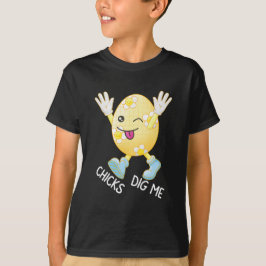 T-shirt Poussins Me Trouvent Drôle De Pâques