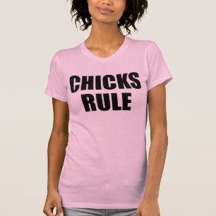 T-shirt Poussins Règle T-Chemise Tumblr