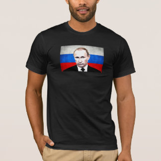 T-shirt Poutine avec le drapeau