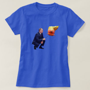 T-shirt Poutine joue avec Trump Balloon