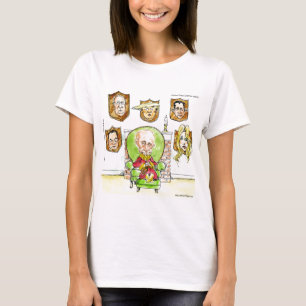 T-shirt Poutine le chasseur obtient pas mon président Trum