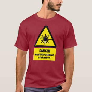 T-shirt Poutres laser pewpew