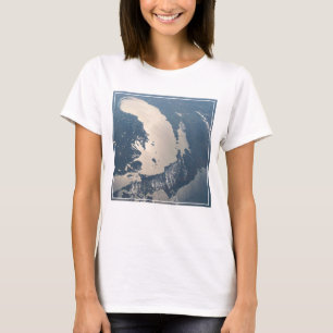 T-shirt Poutres Sunglint Au Bord Du Lac Michigan