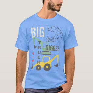 T-shirt Pouvez-Vous Le Creuser Construction Camion Garçon