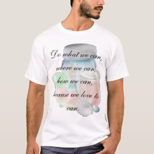 T-shirt Pouvez vous pouvez fantôme, faire ce que nous